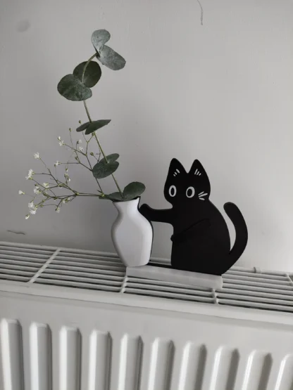 Naughty Cat Vase Decor - Image 6
